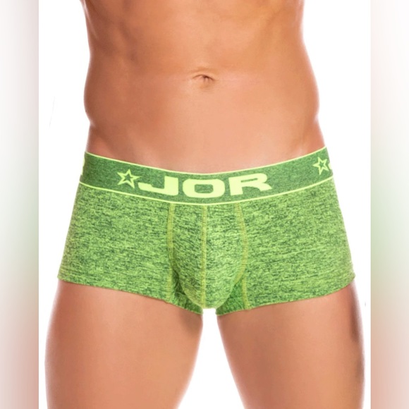 JOR GREEN POP BOXER BRIEFS - Picture 1 of 3